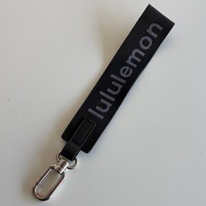 lululemon athletica Black Strap with Silver Clip